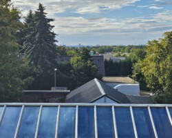 Blick von Dachterrasse 1 nach Westen Blick von Dachterrasse 1 nach Westen