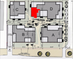 Lageplan mit Kennzeichnung Wohnung D10 Lageplan mit Kennzeichnung Wohnung D10