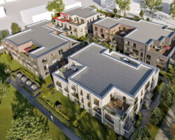 Visualisierung des Gesamtprojektes mit Wohnung C11 Visualisierung des Gesamtprojektes mit Wohnung C11